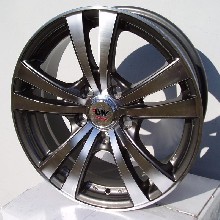 RSW 331 - Gray Gloss - 16x7 - 5x115